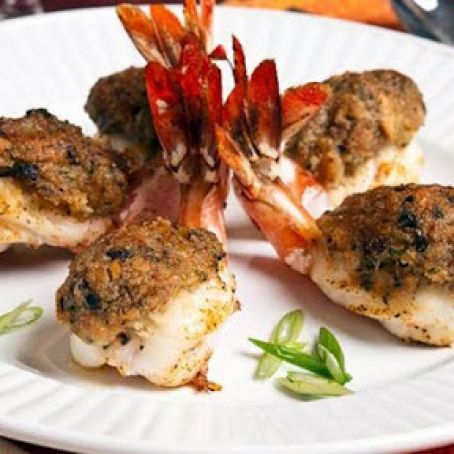 Baked Stuffed Shrimp***