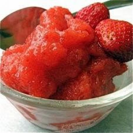 Strawberry Sorbet