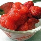 Strawberry Sorbet