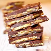 Chocolate Saltine Toffee