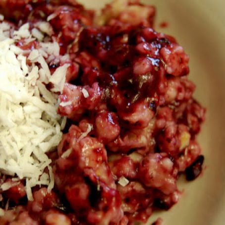 Blueberry Coconut Oatmeal