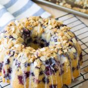 Blueberry Muffin Bundt Cake