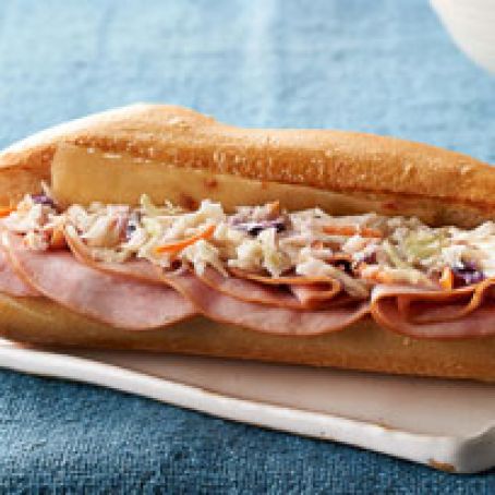 Oven-Toasted Chipotle Cheese & Ham Sandwich