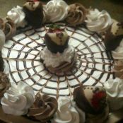 Strawberry Black Tie Pie