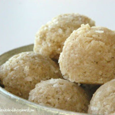 Coconut Vanilla Bean Dough Bites