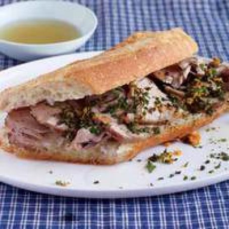 Meals (Pork Tenderloin French Dips)