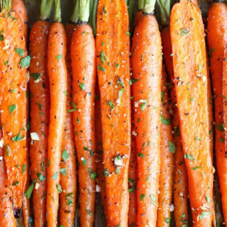 Garlic Roasted Carrots