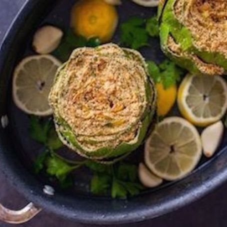 Anthony's Runway 84 stuffed artichokes