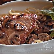 Veal Scaloppini with Marsala and Mushrooms