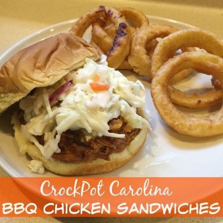 Carolina BBQ Chicken Sandwiches