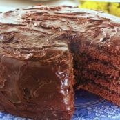 Chocolate Cake (Healthy sour cream cake)