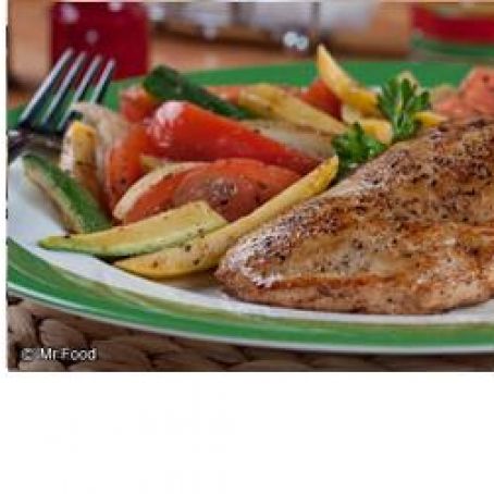 Chicken with Summer Vegetables
