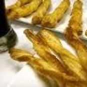 Cheddar cheese straws