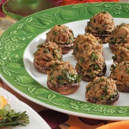 2003 Couscous-Stuffed Mushrooms