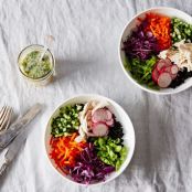 Forbidden Rice Salad with Thai Coconut-Lime Dressing