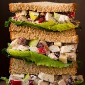 Apple Pecan Rosemary Greek Yogurt Chicken Salad