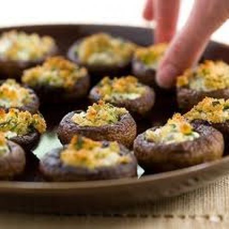 Shrimp and Crab Stuffed Mushrooms