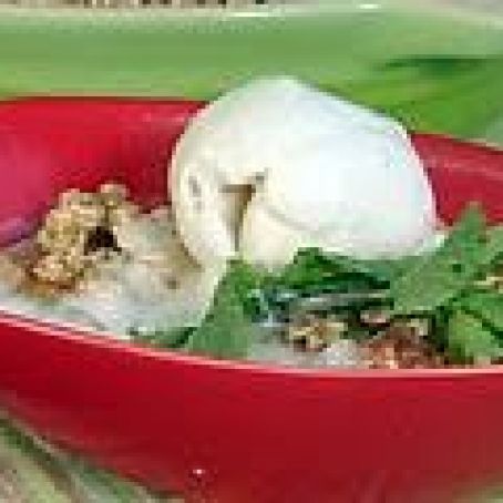 Grilled Peach Cobbler