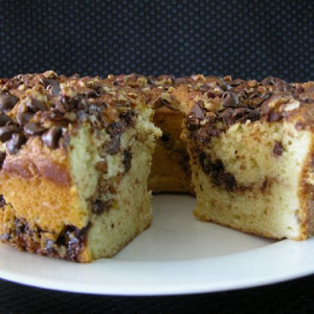 Chocolate Sour Cream Coffee Cake