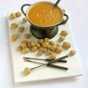 Farmhouse Cheddar and Irish Stout Fondue with New Potatoes