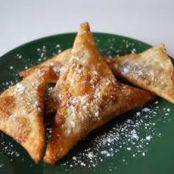 Chocolate and Banana Ravioli