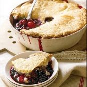 Gluten-Free Three Berry Cobbler SE