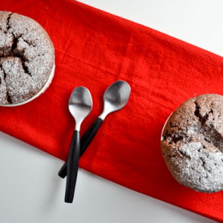 Chocolate Soufflés for Two
