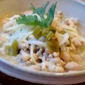 White Chili with Ground Turkey