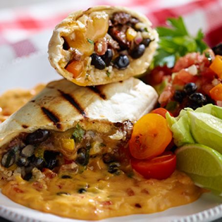 Grilled Skirt Steak Burrito