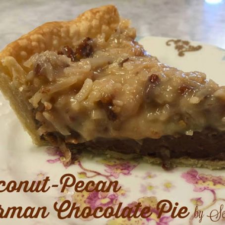COCONUT-PECAN GERMAN CHOCOLATE PIE