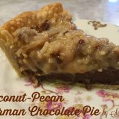 COCONUT-PECAN GERMAN CHOCOLATE PIE