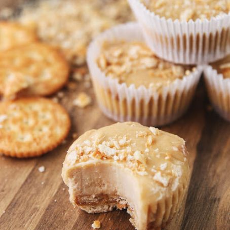 Ritz Peanut Butter Cheesecakes