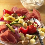 Grilled Antipasti Platter with Lemon Aioli