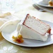 Lemony Angel Food Cake