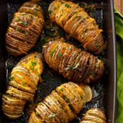 Cheese and Herb Potato Fans (Taste of Home)