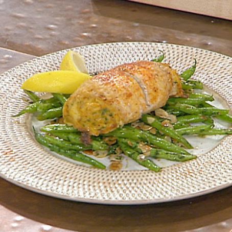 Crab Stuffed Flounder