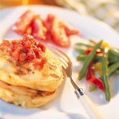 Skillet Corn Cakes w/ Scallions