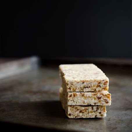 Coconut Bars, No-Bake Toasted