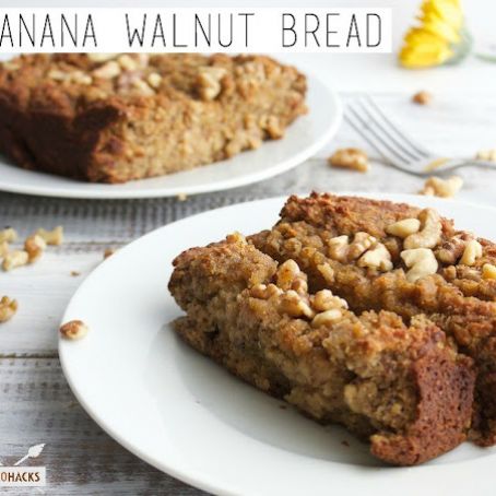 quickbread - Banana Walnut Bread, coconut/almond flour