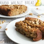 quickbread - Banana Walnut Bread, coconut/almond flour