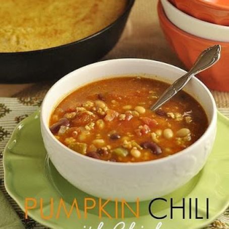 Pumpkin Chili with Chicken