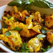 Roasted Turmeric Cauliflower