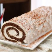 Gingerbread Roll Cake