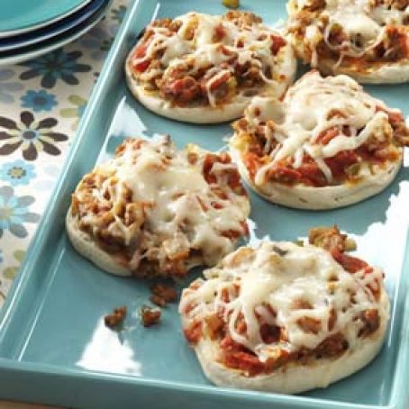 English Muffin Pizza Joes Recipe