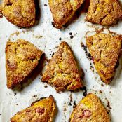 Pumpkin Scones with Cinnamon Butter