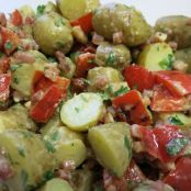 Pancetta and fennel Potato salad (low FODMAP)