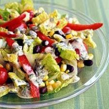 Sante Fe Salad with Chili-Lime Dressing - Weight Watchers