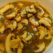Mushrooms in Garlic Sauce