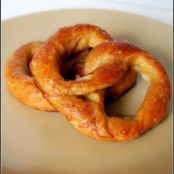 Maple Toffee Glazed Pretzels