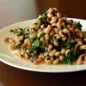 Black Eyed Peas and Kale
